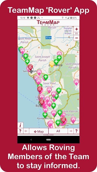 Run android online APK TeamMap Rover from MyAndroid or emulate TeamMap Rover using MyAndroid