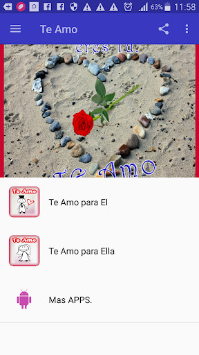 Emulate Android APK Te amo