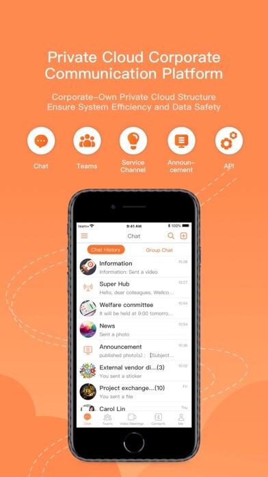 Emulate iPhone app team+ Pro using MyAndroid