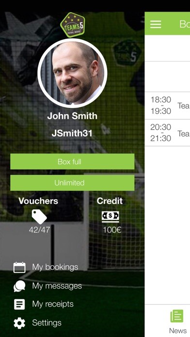 Emulate iPhone app Teams 5 Réservation using MyAndroid Emulate iPhone app Teams 5 Réservation using MyAndroid
