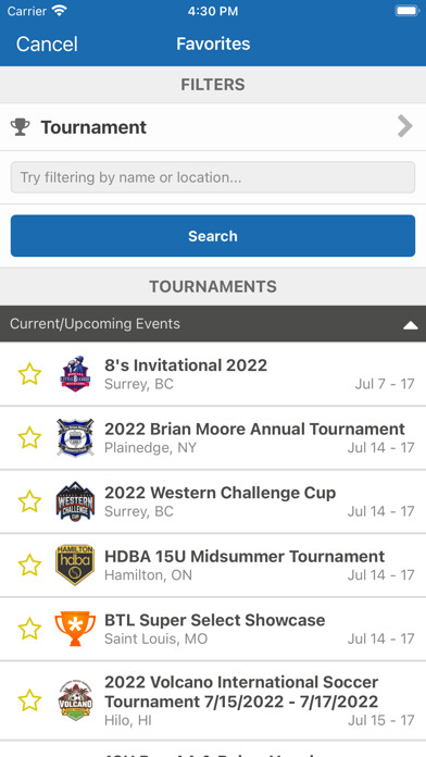 Emulate iPhone app TeamSnap Tournaments using MyAndroid Emulate iPhone app TeamSnap Tournaments using MyAndroid