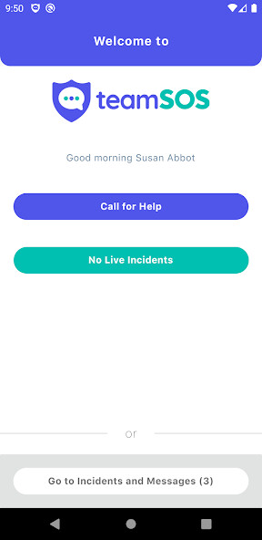 Run android online APK teamSOS from MyAndroid or emulate teamSOS using MyAndroid