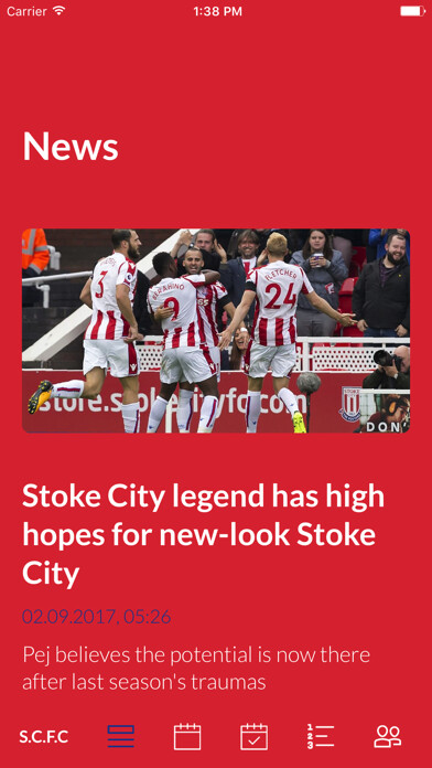 Emulate iPhone app Team Stoke City using MyAndroid Emulate iPhone app Team Stoke City using MyAndroid