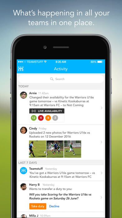 Emulate iPhone app Teamstuff using MyAndroid Emulate iPhone app Teamstuff using MyAndroid