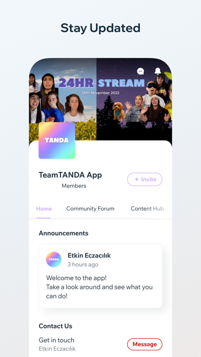 Emulate iPhone app TeamTANDA by TazAndAlessia using MyAndroid Emulate iPhone app TeamTANDA by TazAndAlessia using MyAndroid