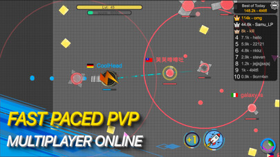 Emulate iPhone app team tank combat - piupiu.io using MyAndroid