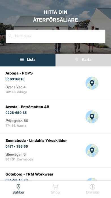 Emulate iPhone app Team Workwear using MyAndroid Emulate iPhone app Team Workwear using MyAndroid