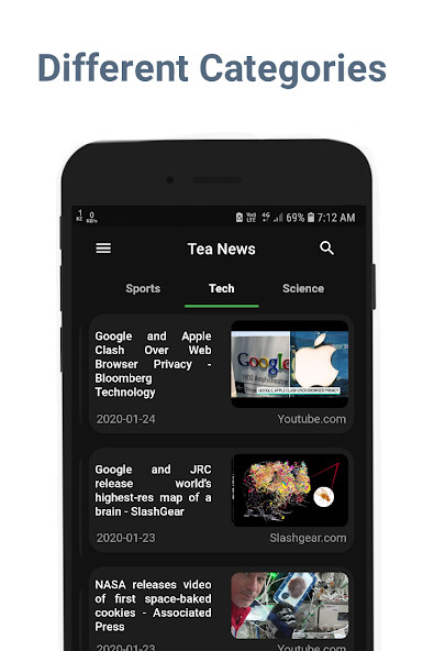 Run android online APK Tea Newz from MyAndroid or emulate Tea Newz using MyAndroid