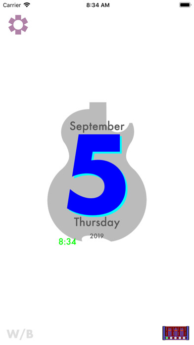 Emulate iPhone app TearOffCalendar with e-Mail using MyAndroid