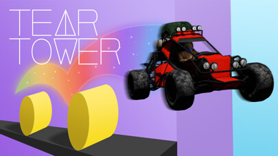 Emulate iPhone app Tear Tower : Stunt Jumping Car using MyAndroid
