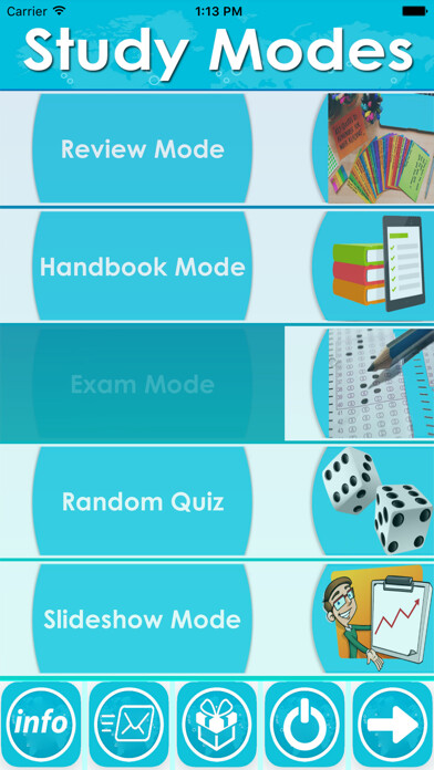 Emulate iPhone app TEAS Exam Review App 2020-Q&A using MyAndroid
