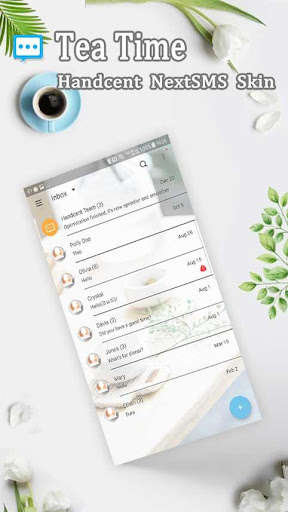 Run android online APK Tea Time Next SMS skin from MyAndroid or emulate Tea Time Next SMS skin using MyAndroid Run android online APK Tea Time Next SMS skin from MyAndroid or emulate Tea Time Next SMS skin using MyAndroid