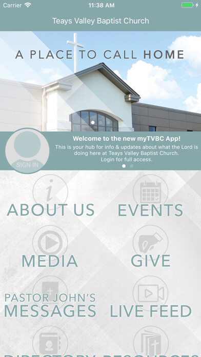 Emulate iPhone app Teays Valley Baptist Church using MyAndroid Emulate iPhone app Teays Valley Baptist Church using MyAndroid