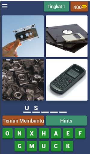 Emulate Android APK Tebak 4 Gambar