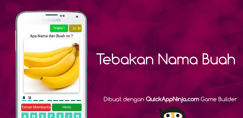 Run android online APK Tebakan Nama Buah from MyAndroid or emulate Tebakan Nama Buah using MyAndroid Run android online APK Tebakan Nama Buah from MyAndroid or emulate Tebakan Nama Buah using MyAndroid