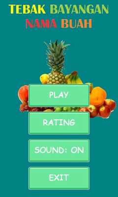 Emulate Android APK Tebak Bayangan Nama Buah Emulate Android APK Tebak Bayangan Nama Buah