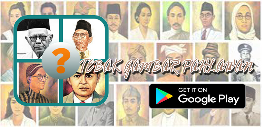 Run android online APK Tebak Gambar Pahlawan from MyAndroid or emulate Tebak Gambar Pahlawan using MyAndroid