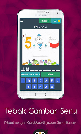 Run android online APK Tebak Gambar Seru from MyAndroid or emulate Tebak Gambar Seru using MyAndroid
