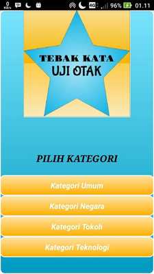 Emulate Android APK Tebak Kata Uji Otak
