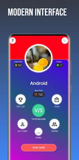 Run android online APK Tebak Lagu Artis Dan Lirik from MyAndroid or emulate Tebak Lagu Artis Dan Lirik using MyAndroid