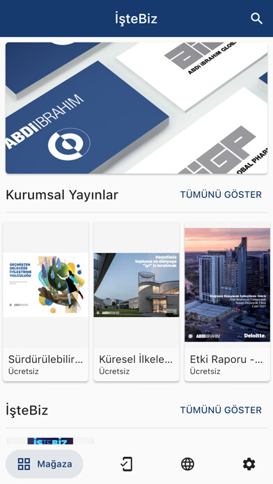 Emulate iPhone app İşteBiz using MyAndroid