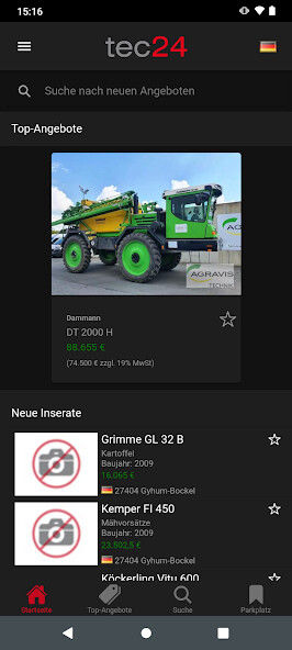 Run android online APK tec24: Gebrauchtmaschinenbörse from MyAndroid or emulate tec24: Gebrauchtmaschinenbörse using MyAndroid Run android online APK tec24: Gebrauchtmaschinenbörse from MyAndroid or emulate tec24: Gebrauchtmaschinenbörse using MyAndroid