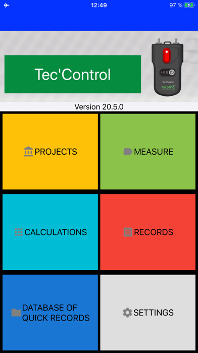 Emulate iPhone app Tec’Control using MyAndroid