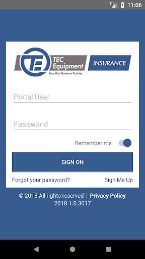 Run android online APK TEC Equipment Insurance from MyAndroid or emulate TEC Equipment Insurance using MyAndroid Run android online APK TEC Equipment Insurance from MyAndroid or emulate TEC Equipment Insurance using MyAndroid