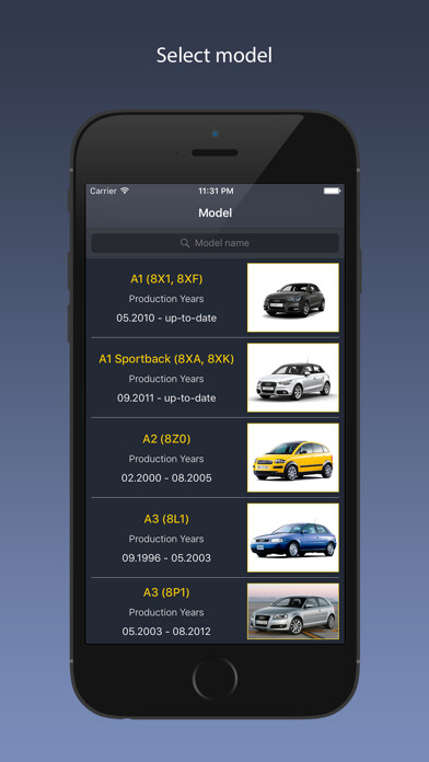 Emulate iPhone app TechApp for Audi using MyAndroid Emulate iPhone app TechApp for Audi using MyAndroid