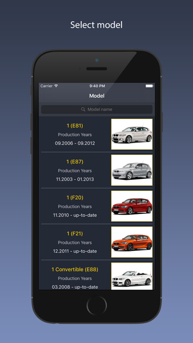 Emulate iPhone app TechApp for BMW using MyAndroid