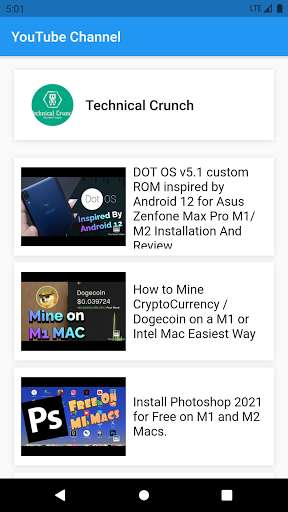 Run android online APK TechCrunch from MyAndroid or emulate TechCrunch using MyAndroid