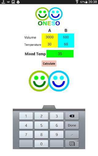Run android online APK Techindo Water Mix Temperature Calculator from MyAndroid or emulate Techindo Water Mix Temperature Calculator using MyAndroid