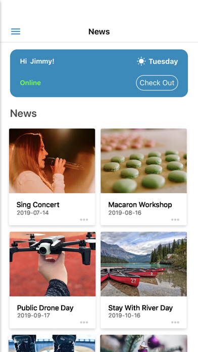 Emulate iPhone app Technine Smart Office using MyAndroid