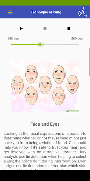 Run android online APK Technique Of Lying from MyAndroid or emulate Technique Of Lying using MyAndroid