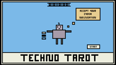 Emulate iPhone app Techno-Tarot using MyAndroid