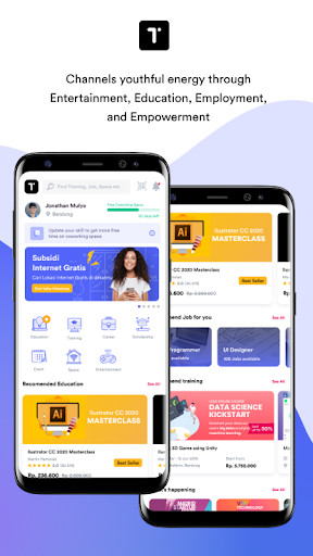 Run android online APK Techpolitan - digital education and more! from MyAndroid or emulate Techpolitan - digital education and more! using MyAndroid