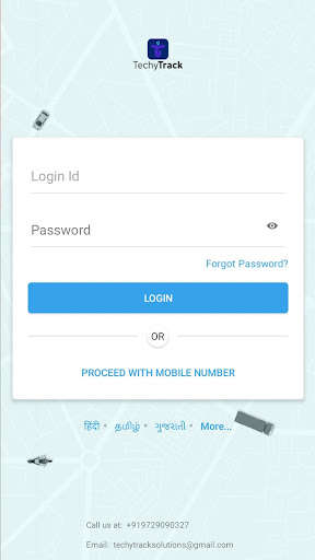Run android online APK TechyTrack - Handle Your Vehicle Properly from MyAndroid or emulate TechyTrack - Handle Your Vehicle Properly using MyAndroid