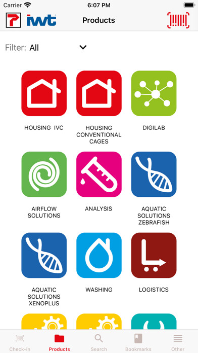 Emulate iPhone app Tecniplast using MyAndroid