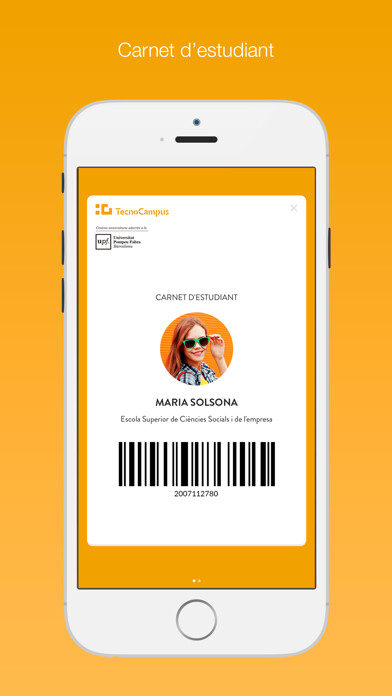 Emulate iPhone app TecnoCampus Estudiants using MyAndroid Emulate iPhone app TecnoCampus Estudiants using MyAndroid