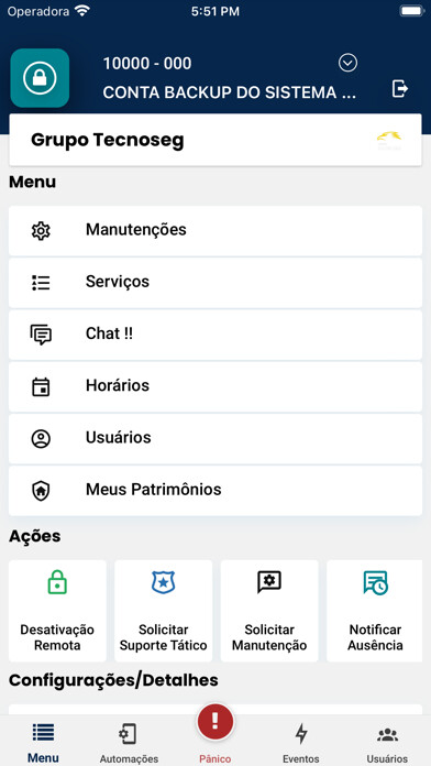 Emulate iPhone app TecnoSeg using MyAndroid Emulate iPhone app TecnoSeg using MyAndroid