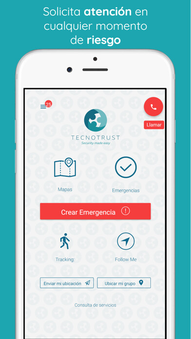Emulate iPhone app Tecnotrust using MyAndroid