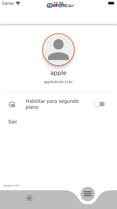 Emulate iPhone app TecTv using MyAndroid