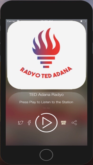 Emulate iPhone app TED Adana Radyo using MyAndroid