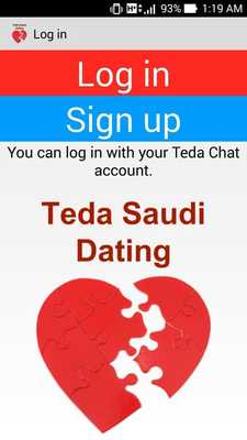 Emulate Android APK Teda Saudi Love and Dating App