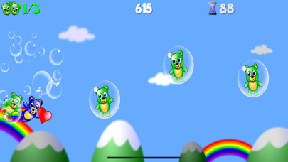 Emulate iPhone app Teddies and Rainbows using MyAndroid