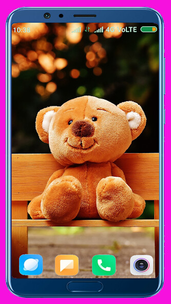 Emulate Android APK Teddy Bear HD Wallpaper