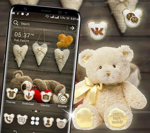 Run android online APK Teddy Bear Launcher Theme from MyAndroid or emulate Teddy Bear Launcher Theme using MyAndroid
