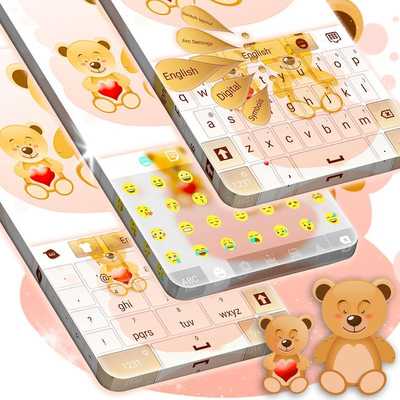 Emulate Android APK Teddy Bears Keyboard