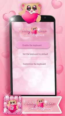 Emulate Android APK Teddy Bear Sweet Keyboard