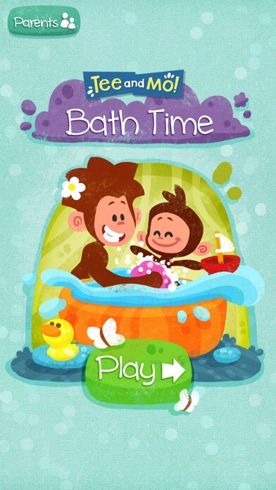 Emulate iPhone app Tee and Mo Bath Time using MyAndroid